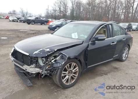 2009 Hyundai Genesis 4.6 z USA, uszkodzony, nr VIN KMHGC46FX9U032514